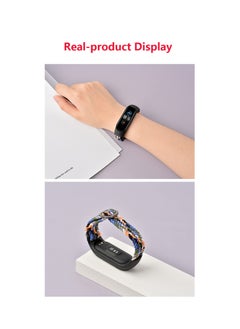 KASTWAVE Braided Strap Compatible with Xiaomi Smart Band 8, Breathable Stretchable Elastic Sport Strap Replacement Band for Women Men Children  - Image 3