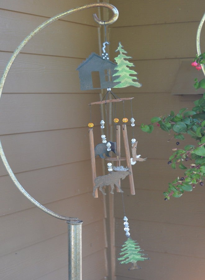 Sunset Vista Designs Wilderness Wonders Cabin Fever Wind Chime, 28" - Image 2