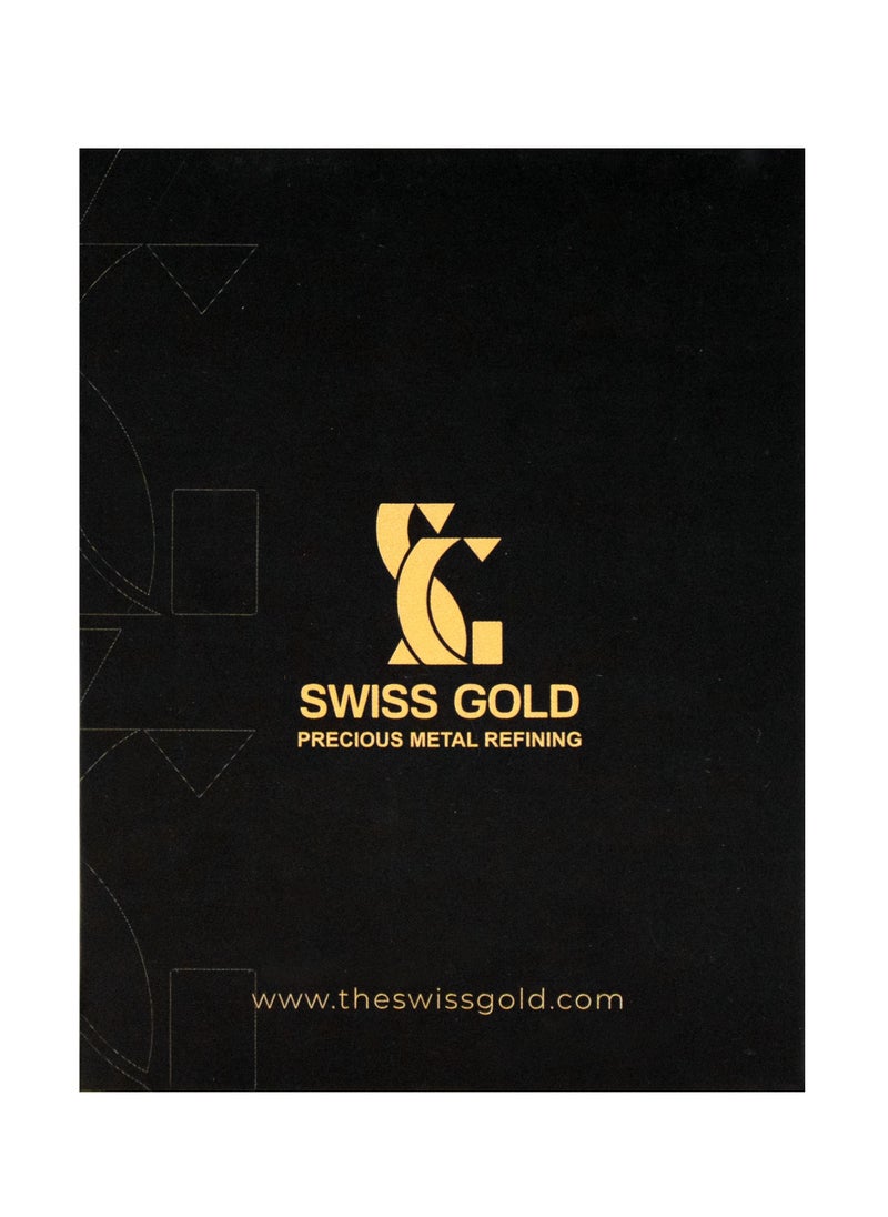 Swiss gold - 999.9 SwissGold Minted Bar 24KT - 100 grams - Image 1