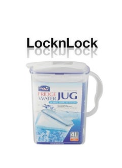 LOCK & LOCK LocknLock 4L Water Jug – Durable BPA-Free Jug with Leak-Proof Locking Lid and Flip Top  - Image 1