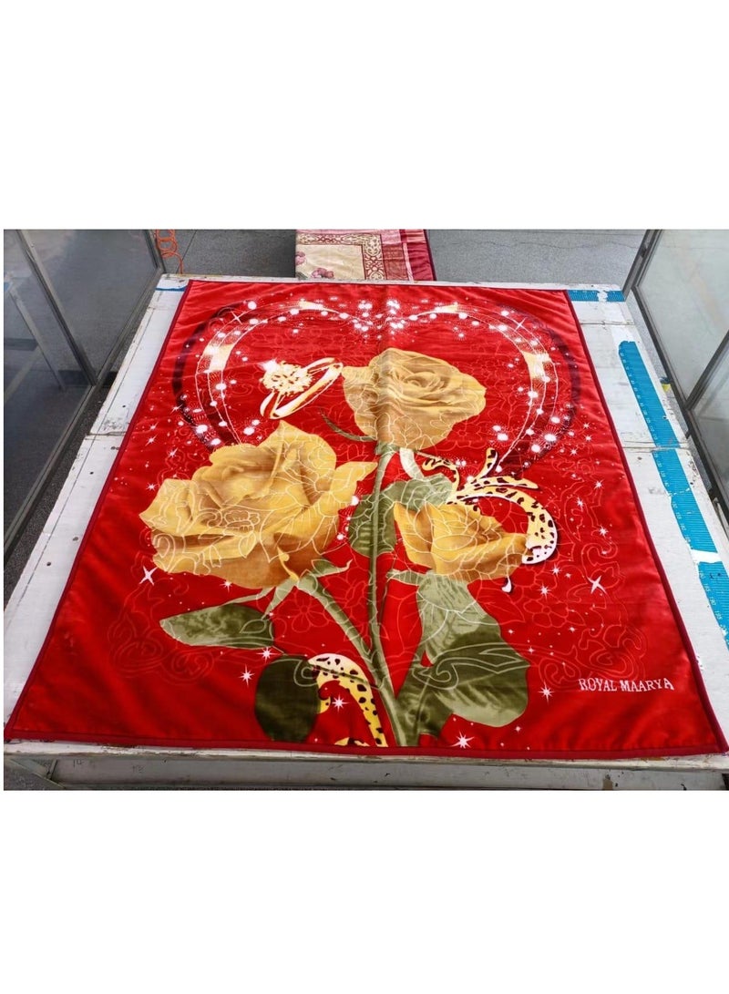 ROYAL MAARYA 2 PLY SUPER SOFT EMBOSSED BLANKET - Image 2