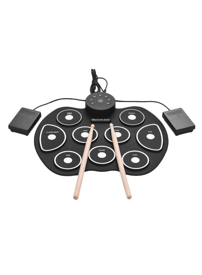 NIBEMINENT Electronic Drum With Drumsticks
