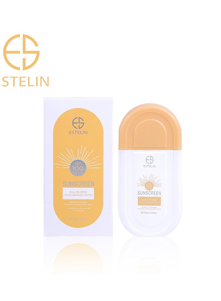 Estelin Multi Defense Tinted Sunscreen SPF 100 PA+++