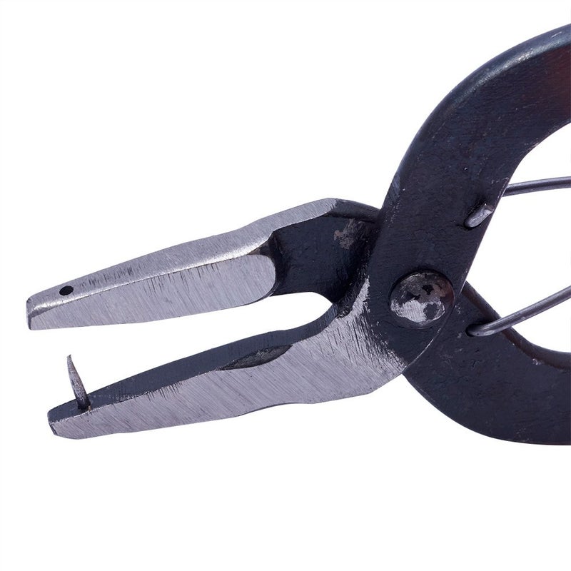 PH PandaHall Pandahall Jewelry Hole Punch Pliers Jewelry Pliers Eyelet Pliers Craft Paper Leather Hole-punching Handed Tool Cutter Red Pin:1mm - Image 2