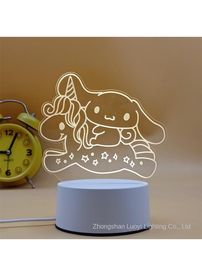 Bluejw Creative 3d Nightlight Acrylic Atmosphere Gift Bedside Atmosphere Lamp Activity Gift DIY Table Lamp - Image 3