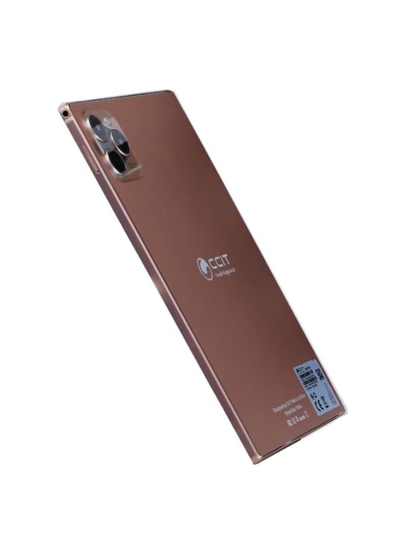 CCIT Tab 16 Pro 10.1 Inch Android Tablet 16GB RAM 1TB ROM 10000 mAh Battery with Keyboard and Accessories Gold - Image 1