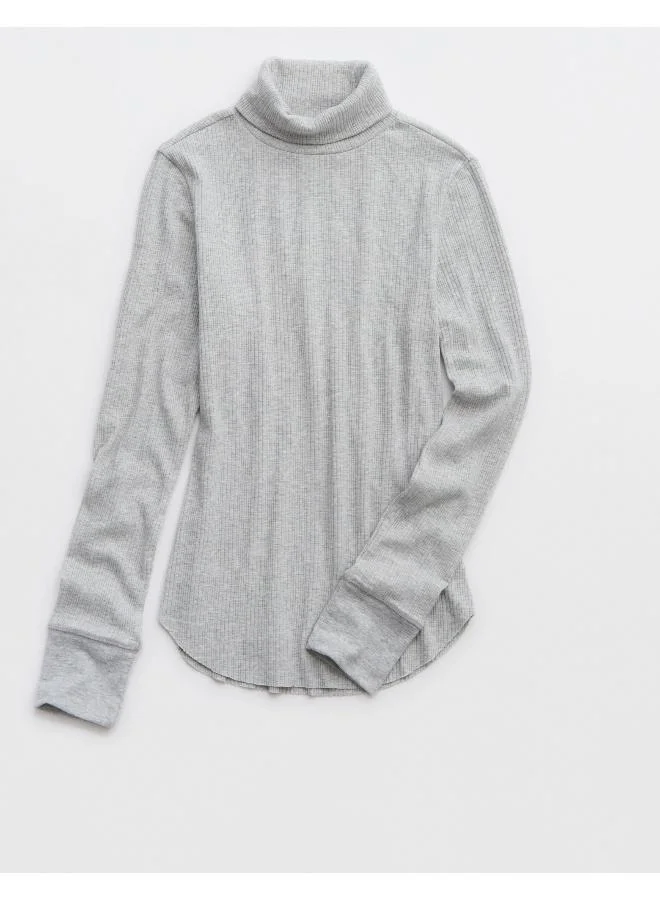 Aerie Aerie Essential Turtleneck Layering T-Shirt