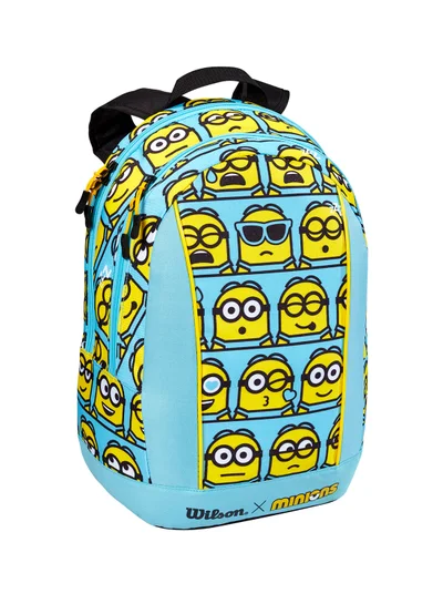 Wilson Minions 2.0 Tour Junior Backpack, Holds up to 2 Rackets