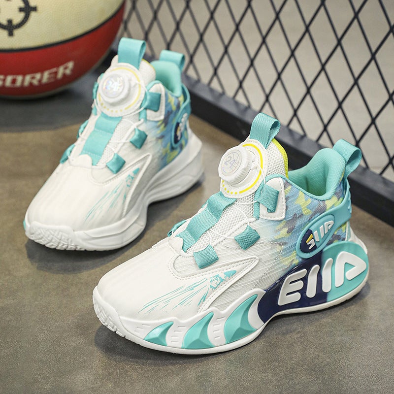 Mesh Sneakers Lightweight Flexible Sole Walking Shoes For Kids Indoor And Outdoor Activities - Image 1
