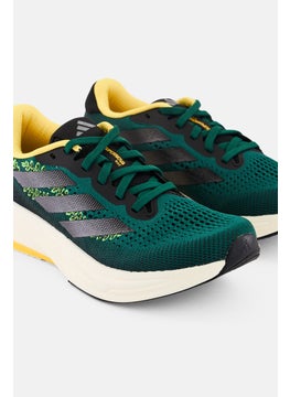 Adidas Women Supernova Rise Earth Lace Up Running Shoes, Green  - Image 3