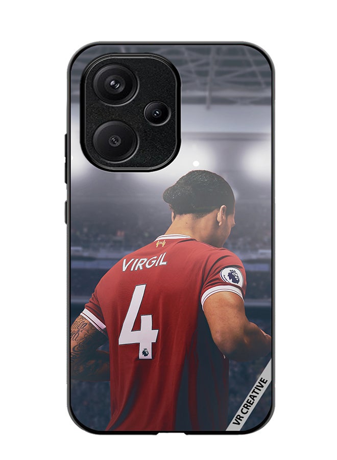 VR CREATIVE Protective Case Cover For Xiaomi Redmi 13C 5G Van Dijk Design Multicolour - Image 1