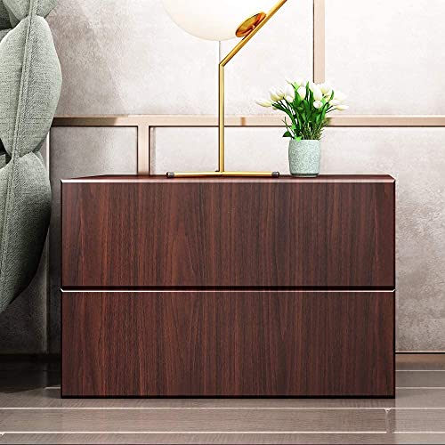 ELTON DIY Wall Paper/Wall Sticker Self Adhesive Red Highlighter Elegant Living Room Bed Room Decoration Furniture Make Over Interior Exterior Easily Removable(45X500 CM) Cherry Teak - Image 4