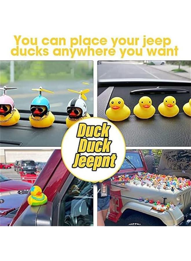 10pcs Duck Plug - Rubber Duck Mount, Ducks Display Fixed Mount Duck Holder, Duck Holder for Jeep Dash and Fixed Display（Excluding Rubber Duck)（10） - Image 3