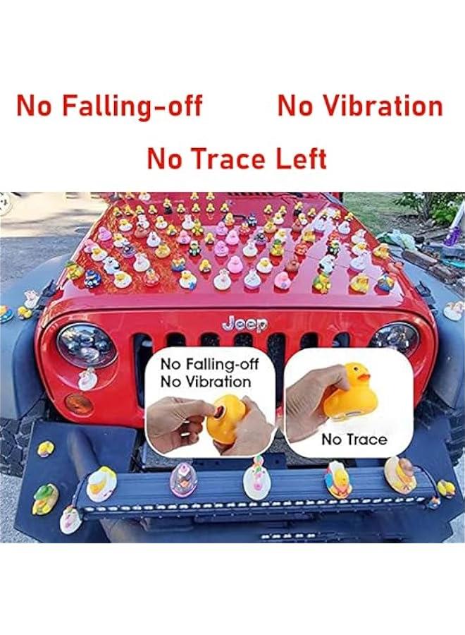 10pcs Duck Plug - Rubber Duck Mount, Ducks Display Fixed Mount Duck Holder, Duck Holder for Jeep Dash and Fixed Display（Excluding Rubber Duck)（10） - Image 4