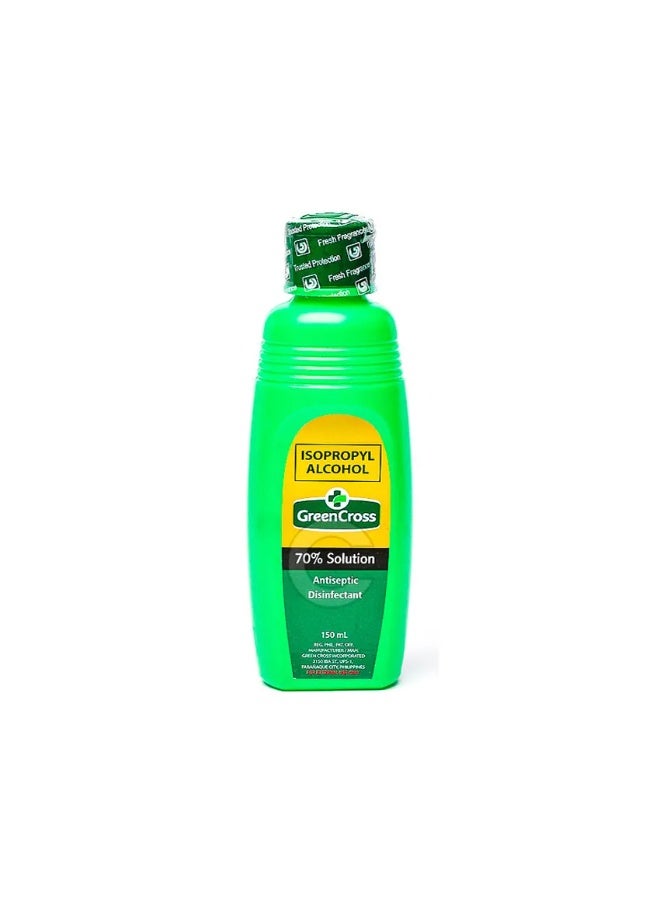 Green Cross Isopropyl Alcohol 70% solution Antiseptic Disinfectant 150ml