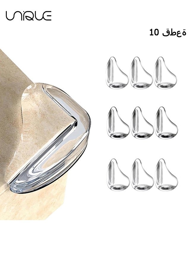 Unique 10 Pcs Corner Protector, Baby Proofing Table Corner Guards, Clear Edge Corner Bumpers Covers Protectors for Baby Kids Safety, Table Corner Protectors Countertop CornerGuards for Furniture  - Image 1