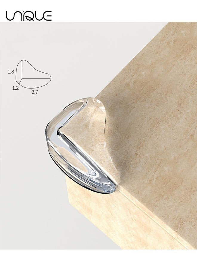 Unique 10 Pcs Corner Protector, Baby Proofing Table Corner Guards, Clear Edge Corner Bumpers Covers Protectors for Baby Kids Safety, Table Corner Protectors Countertop CornerGuards for Furniture  - Image 2