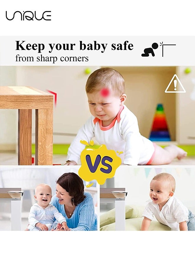 Unique 10 Pcs Corner Protector, Baby Proofing Table Corner Guards, Clear Edge Corner Bumpers Covers Protectors for Baby Kids Safety, Table Corner Protectors Countertop CornerGuards for Furniture  - Image 5