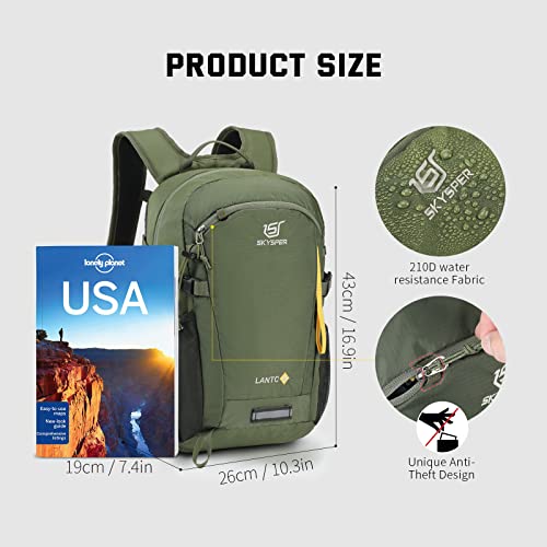 SKYSPER Small Hiking Backpack, 20L Lightweight Travel Backpacks Hiking Daypack for Women Men - Image 5