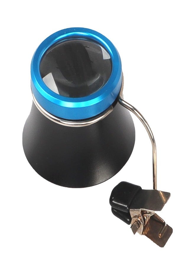 BXT Clip-On 20X Magnifier, Aluminum Alloy & Acrylic Optical Lens, Portable Loupe for Jewelry Watch Repair, Reading Tool, Black - Image 5