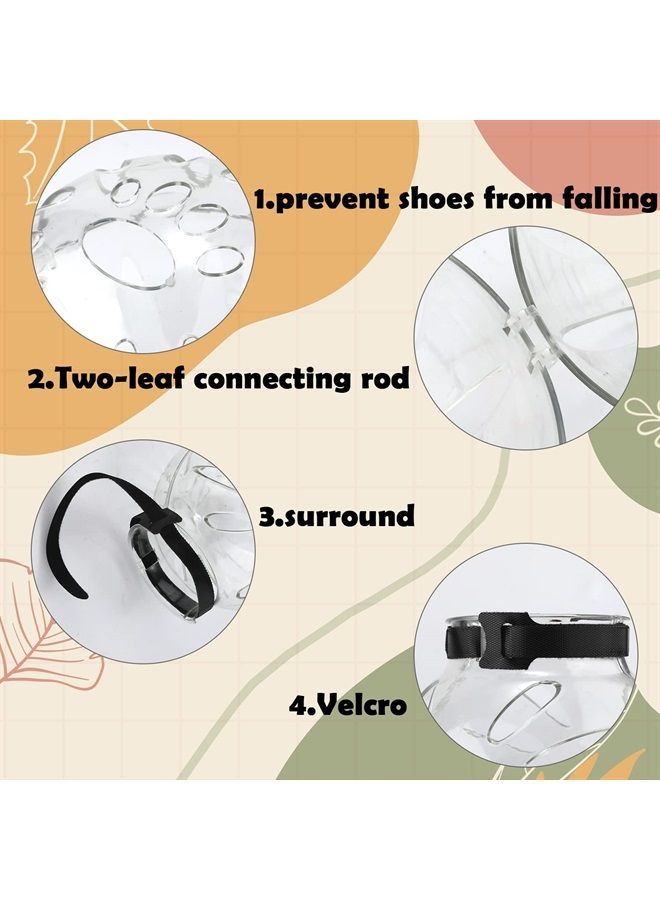 SAVITA Cat Breathable Bubble Helmet with Silicone Paw Covers, Light Green Cat Adjustable Hood Plastic Kitten Breathable Anti Bite Muzzles for Cats Grooming Bathing Shaving Nail Trimming - Image 4