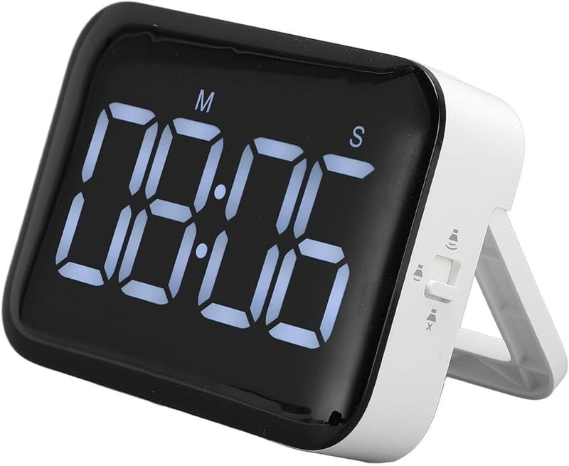 Focket Magnetic Countdown Timer with LED Display Memory Function Adjustable Volume for Studio Classroom Gym - Image 3