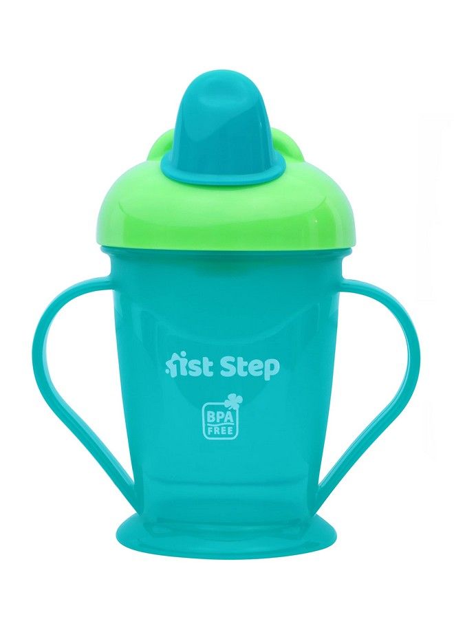 1st Step 180Ml Bpa Free Polypropylene Hard Spout Baby Sipper;Sippy Cup With Twin Handles For Easy Grip (Blue) - Image 4