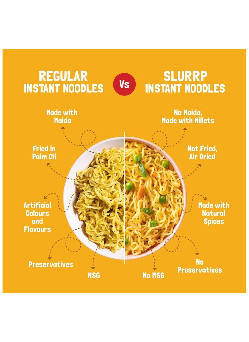 Slurrp Farm Instant Millet Noodles Magic Masala  - Image 3