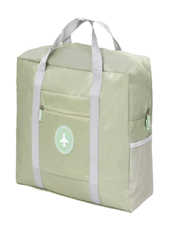 Flywind Waterproof Foldable Travel Luggage Bag/Duffle Bag for Unisex Luggage Travel, Shoulder Bag - Shopping Bag (Green) - Image 1