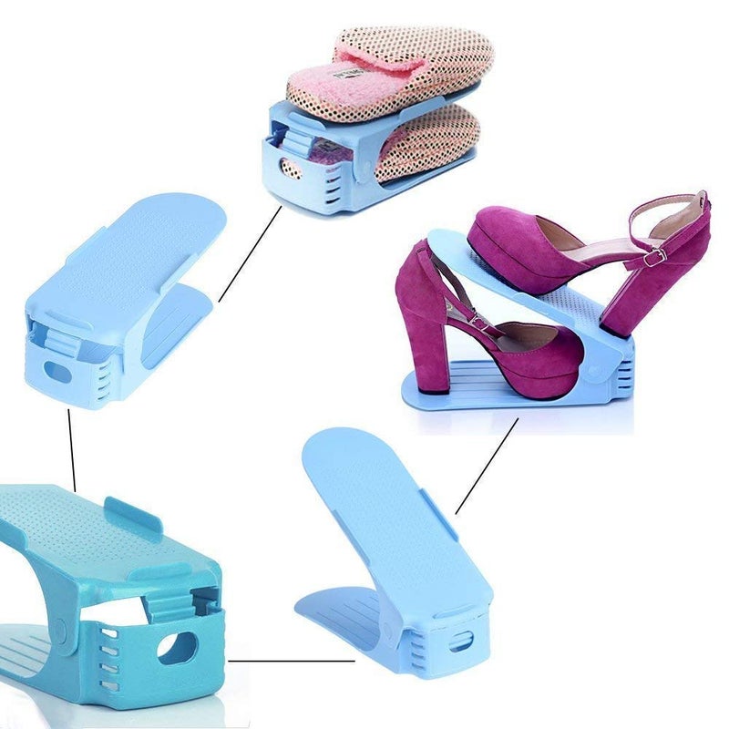 CELLEBII Shoes Organizer Shoes Stand for Perfect Shoes Organizing in Office Home 6 Pcs Set - Image 4