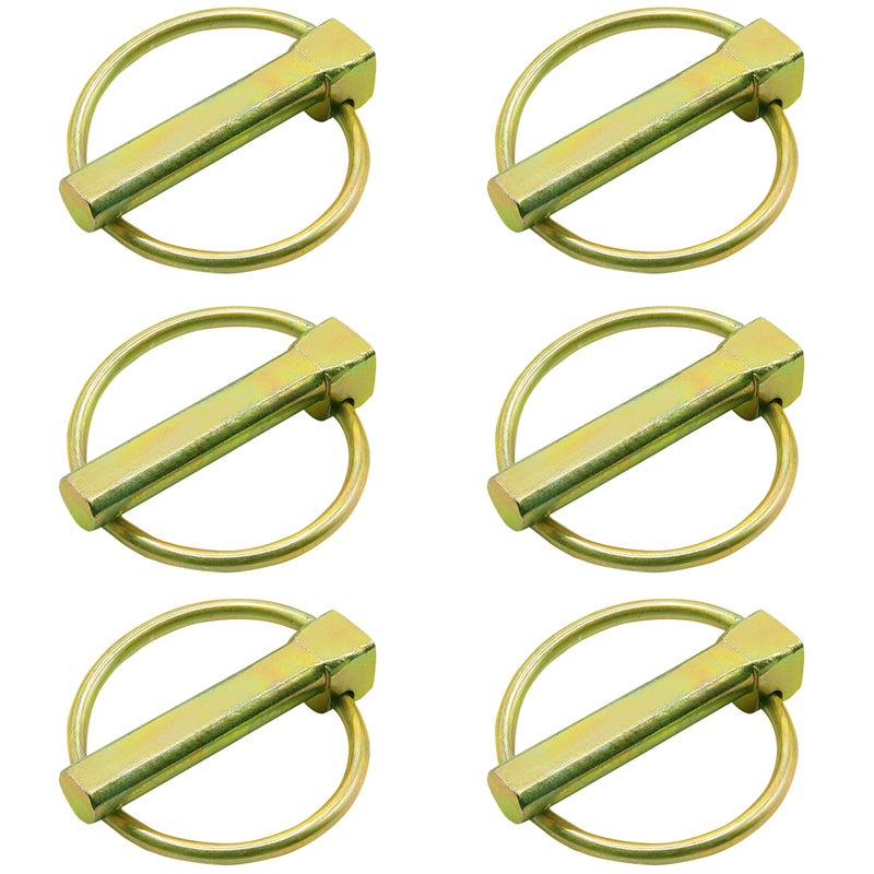 PINAILER 6 Pcs of Lynch Pin Assortment 716x134 for Trucks Tractors Trolleys Lawn Mowers Trailers - Image 3