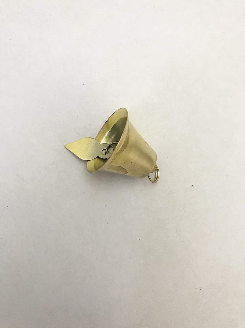 SVDK 50 Pieces Metal Golden Bells Used for Hobby Crafts and Other Craft Works for Decor (1.5cm) - Image 3