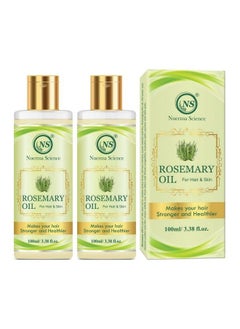 Nuerma Science Rosemary Hair Oil 200 Ml (Pack Of 2 100 Ml Each)  - Image 2