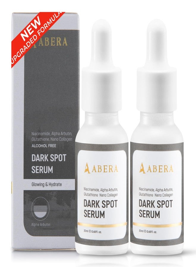 Abera Dark Spot Serum for Face, Dark Spot Corrector, Melasma & Age Spot Treatment, Boost Moisturization & Pore Minimize, All Skin Types, 0.68 fl Oz, Set of 2 - Image 1