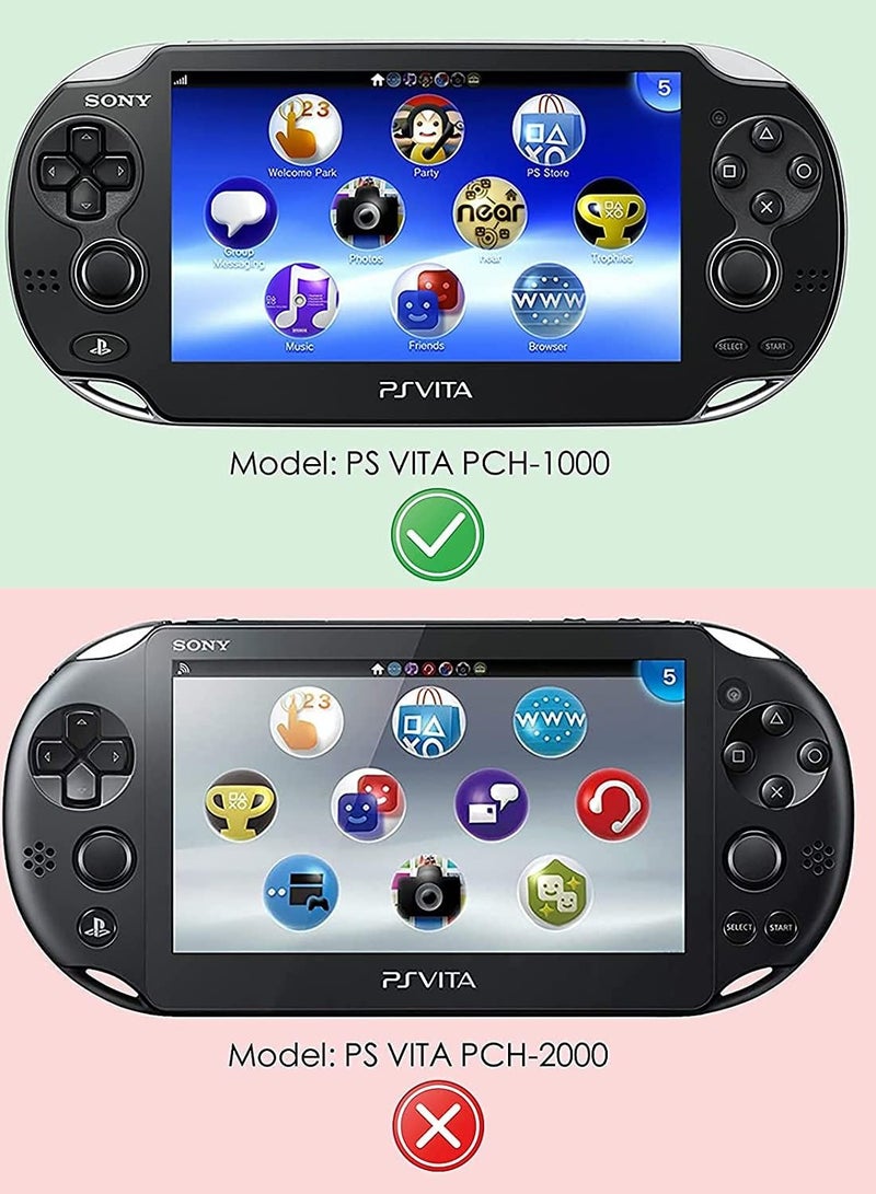 Trigger Grips Hand Grip Compatible With PS Vita for PSVita, Playstation 1000 (PCH-1000) - Image 2