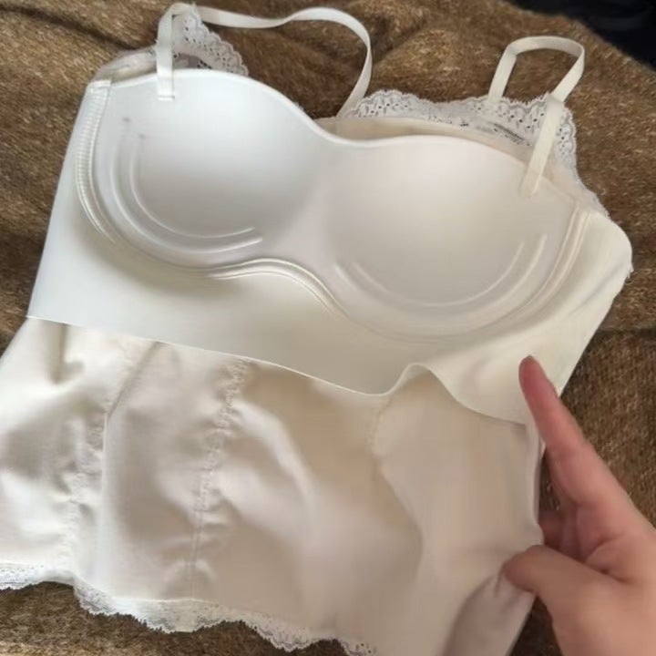 Pure Desire ستايل دانتيل مشطوف حراري كاميسول مع وسائد صدر للنساء، يمكن ارتداؤه في الخارج، ضيق، جذاب، قميص داخلي للتنسيق - Image 3