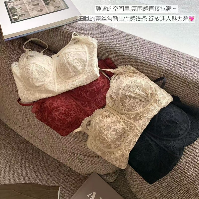 Pure Desire ستايل دانتيل مشطوف حراري كاميسول مع وسائد صدر للنساء، يمكن ارتداؤه في الخارج، ضيق، جذاب، قميص داخلي للتنسيق - Image 4