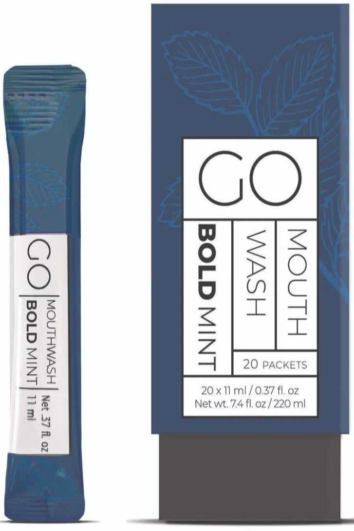 Go Mouthwash BOLD 20packets - Image 1