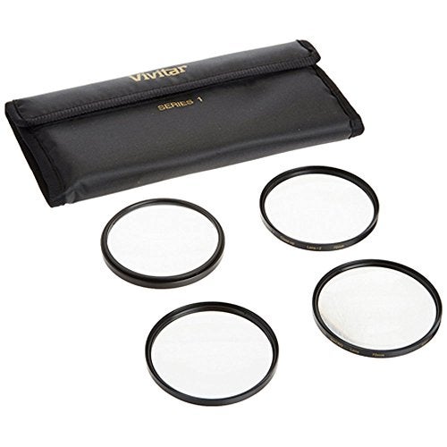 Vivitar Series 1 +1 +2 +4 +10 Close-Up Macro Filter Set with Pouch (72mm), Black, 8.5 x 4.3 x 1.3 inches, (VIV-CL-72) - Image 3