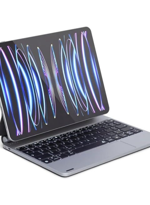V-Walk 13 Inch Magnetic Keyboard Case for iPad Pro 13 Inch (Gen 1 & 2) - Sleek Aluminum Design with Durable Protection