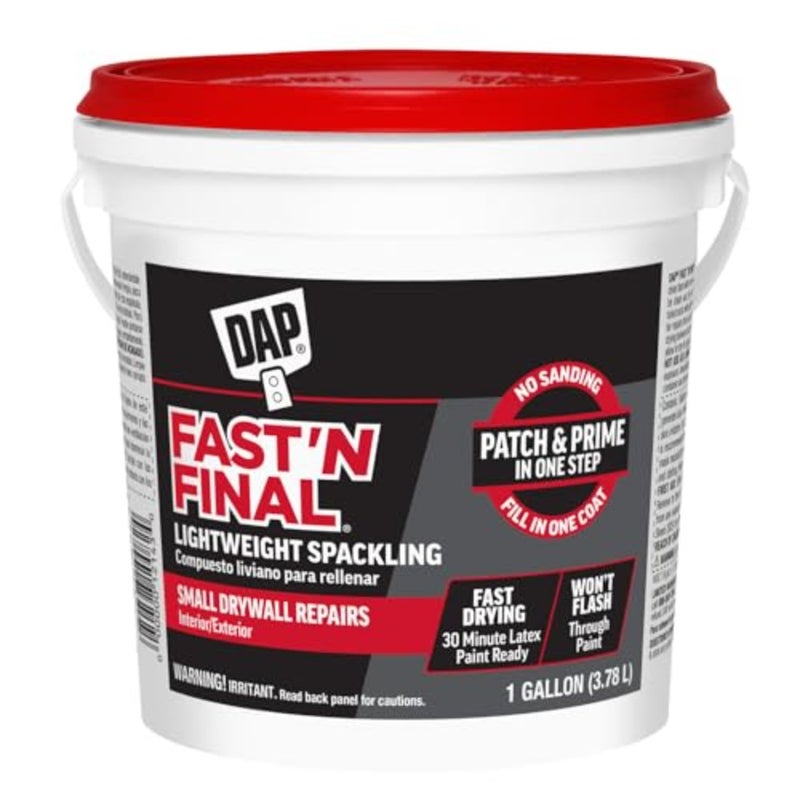12143 Fast'N Final، 1 جالون، أبيض خفيف الوزن، 1 جالون، 4 عدد - Image 1