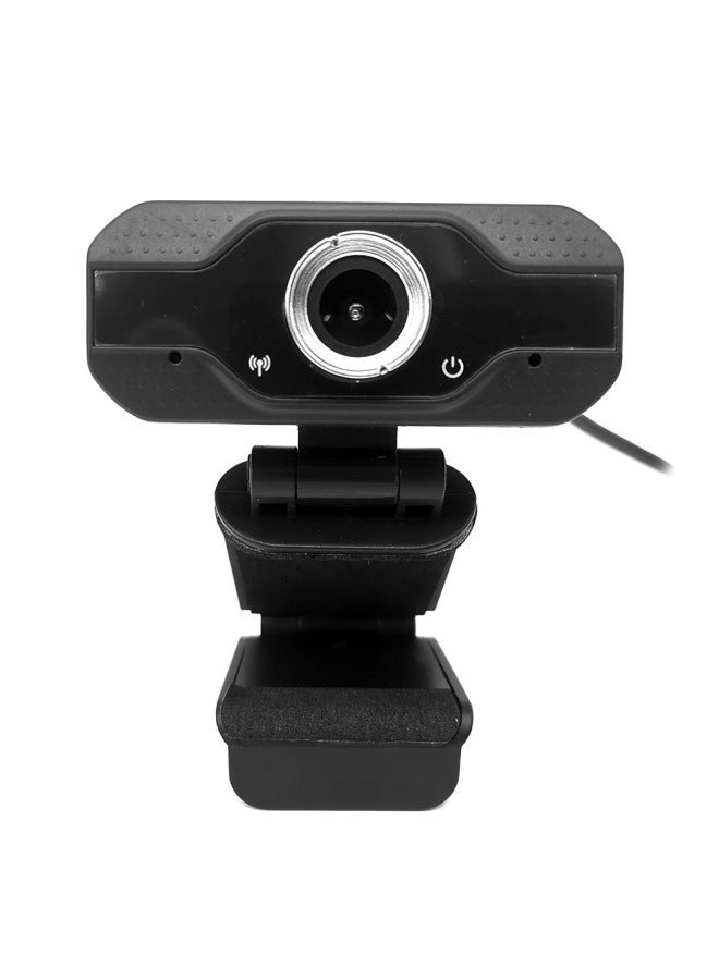 USB Webcam HD1080P Live Webclass Video Conference HD Camera WEB CAM-Color:HD1080P + Privacy Cover - Image 1