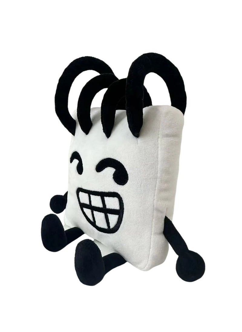 New objectshow SketchPad Plush Animated Peripheral Sketchpad Plush Doll Doll Gift for Family and Friends (25cm)
