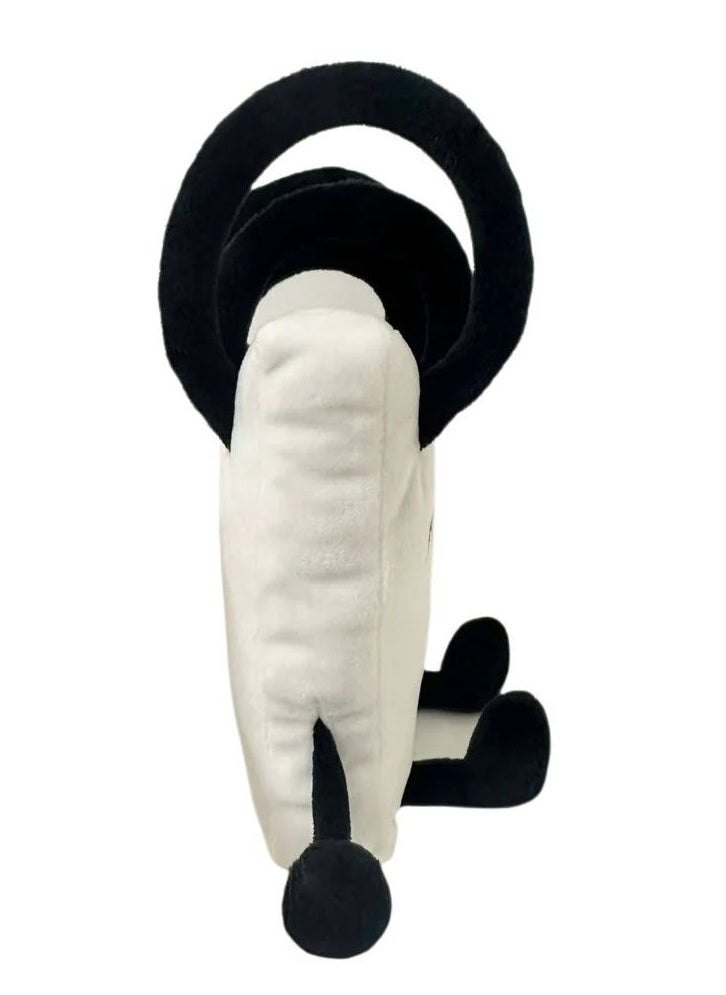 New objectshow SketchPad Plush Animated Peripheral Sketchpad Plush Doll Doll Gift for Family and Friends (25cm)