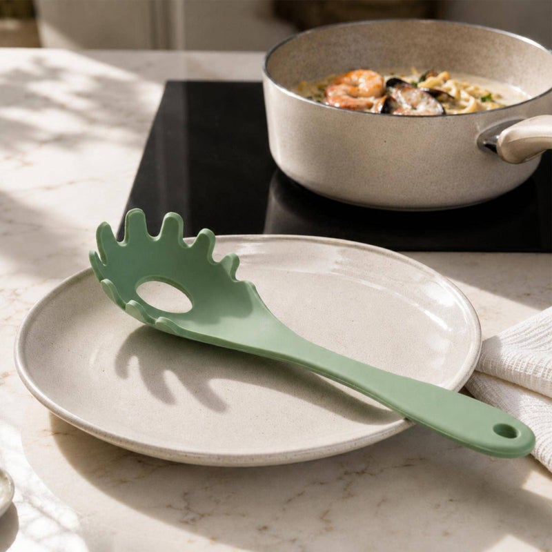 بان هوم  Marth Silicone Spaghetti Server 29.5cm - أخضر - Image 1