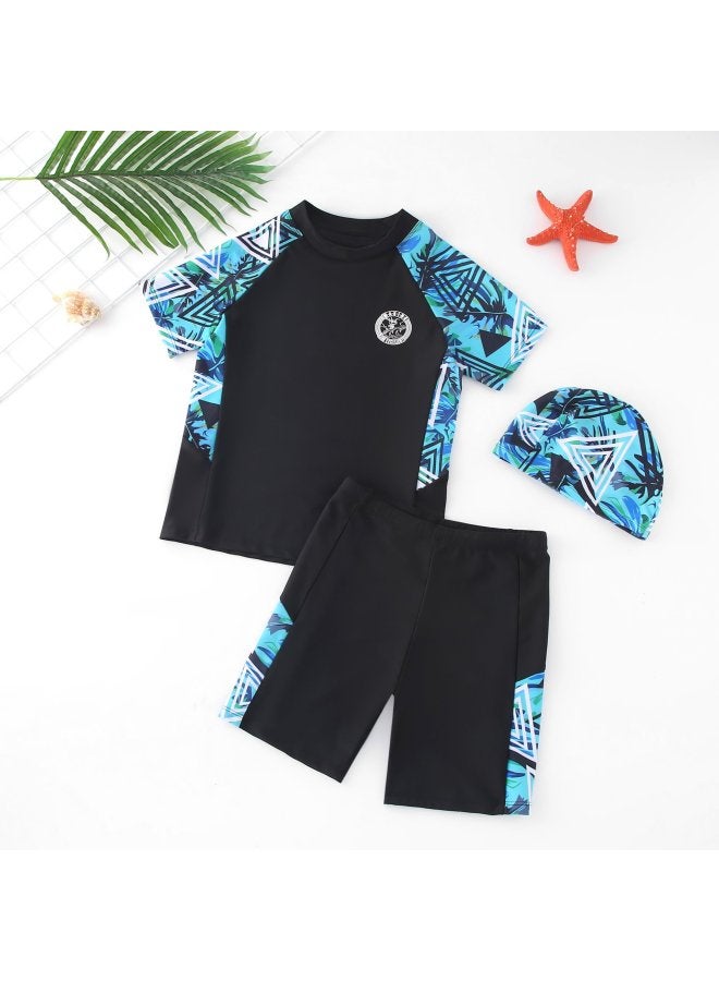 Children's Swimsuit Boys Middle And Big Children New Teenagers Junior High School Students Swimming Clothes Boys Suit