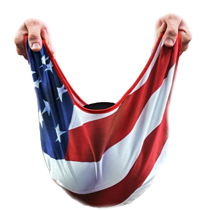 bowlingball.com Giant Bowling Ball Polisher Cleaner See Saw (American Flag) - Image 5