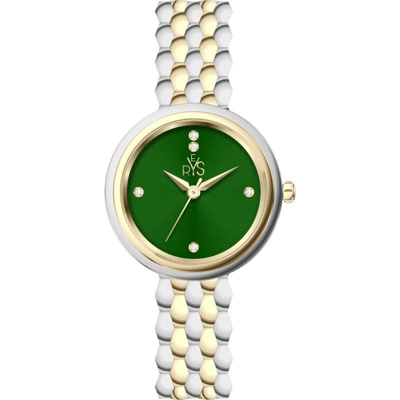 REYS WATCH WATCH FOR WOMEN GREEN DIAL R2058-TGN