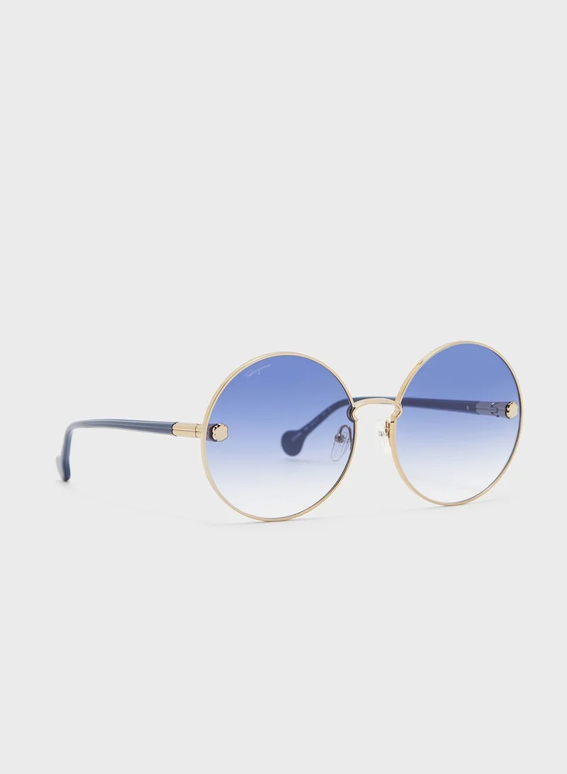 Salvatore Ferragamo Sf189S Round Sunglasses