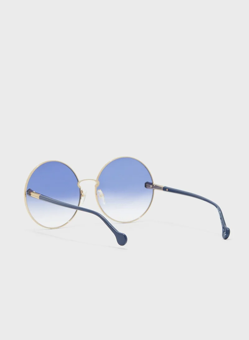Salvatore Ferragamo Sf189S Round Sunglasses